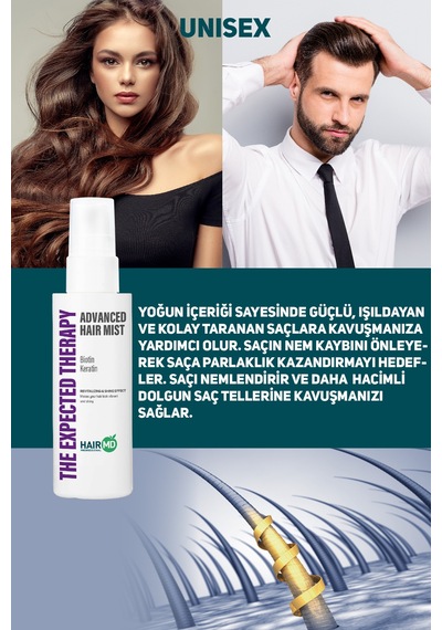 Uzman Terapisi Geliştirilmiş Bakım Ve Onarıcı Saç Spreyi 100 Ml