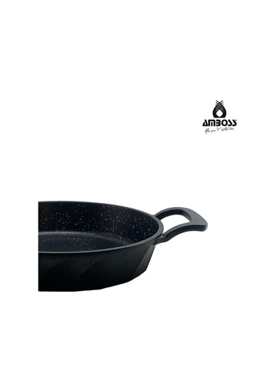 Montenegro 2 Parça Döküm 18-20 Cm Sahan Set Siyah