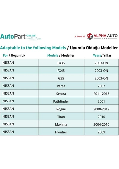 Nissan Mitsubishi Subaru İçin Tampon Davlumbaz Klips - 50 Adet