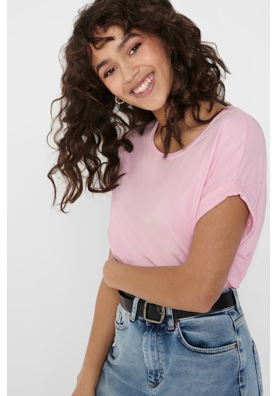 Only Bayan T Shirt 15106662 Açık Pembe Açık Pembe
