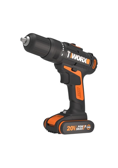 Worx WX371.10 20 V 2 Ah Li-ion Çift Akülü Profesyonel Darbeli Matkap Vidalama