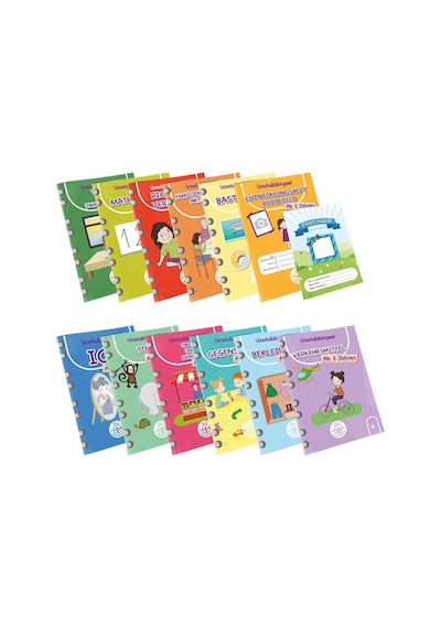 3 Yaş Okul Öncesi Eğitim Seti (Almanca)