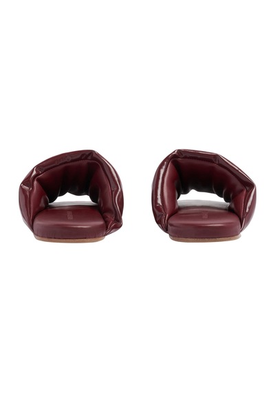 Bottega Veneta Konforlu Şık Terlik - Bordo 091 Sıyah