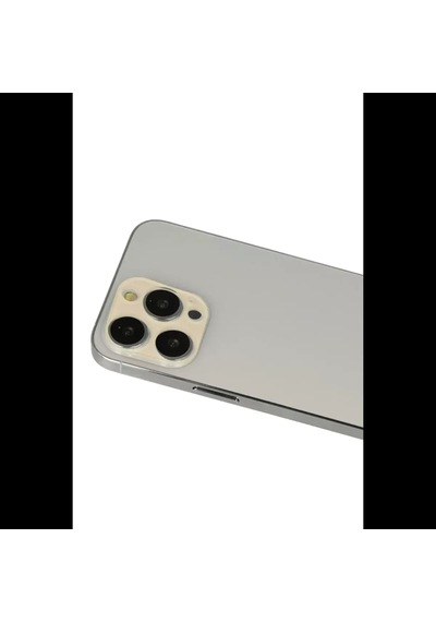 Apple İphone 12 Pro Rainbow Kamera Lens Koruma Cam - Gold