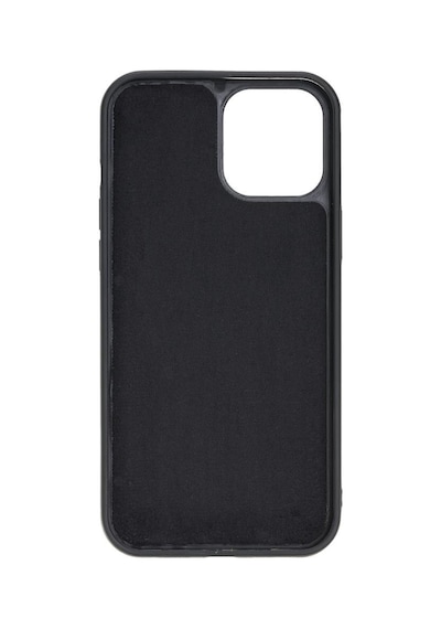 Apple Uyumlu iPhone 12 Pro Max Deri Arka Kapak Rst1 Siyah