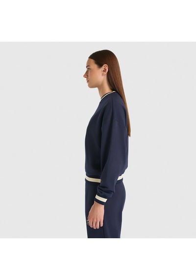 New Balance Nb Lifestyle Women Sweatshirt Kadın Lacivert Sweatshirt - Wnc3501