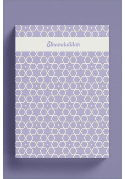 Elhamdulillah Mor İslami Defter Ayet-hadisli 4402976