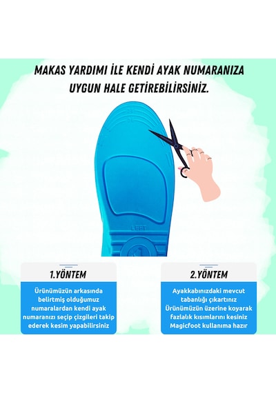 Magicfoot Workenergy İş Tabanlığı - Uzun Süreler Ayakta Çalışan İçin - High Memory Foam - Ortopedik Tabanlık