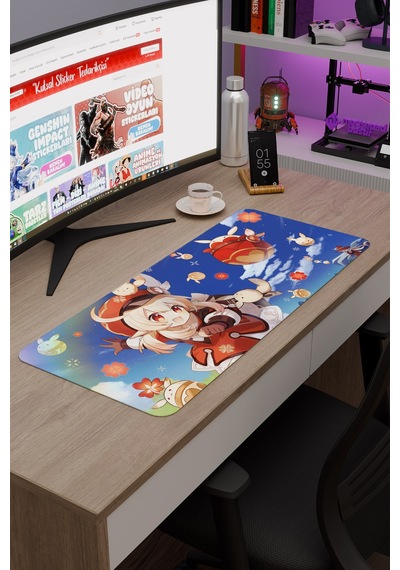 Klee Genshin Impact Anime Gacha V1 - 70x30 Xl Gaming Mouse Pad Fare Altlığı