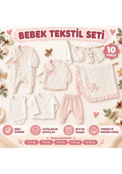 NessiWorld Lovely Day 10lu Hastane Çıkışı Ekru Bej