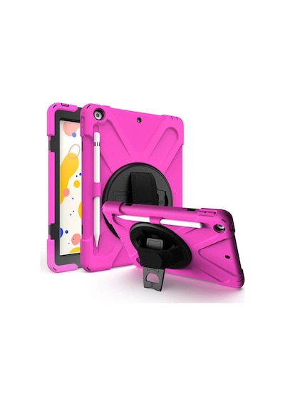 Apple iPad Uyumlu  5 Air 9.7 Kılıf Amazing Tablet Kapak - Pembe