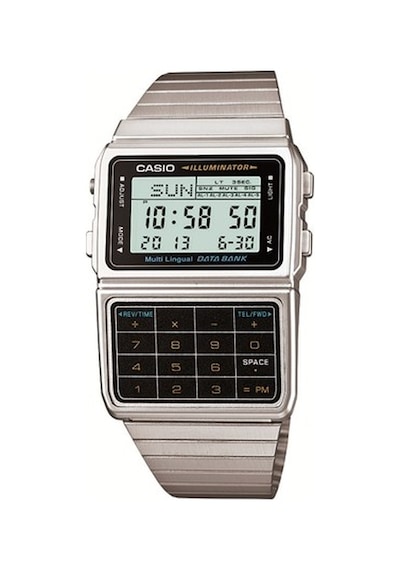 Casio DBC-611-1DF Hesap Makineli Retro Erkek Kol Saati
