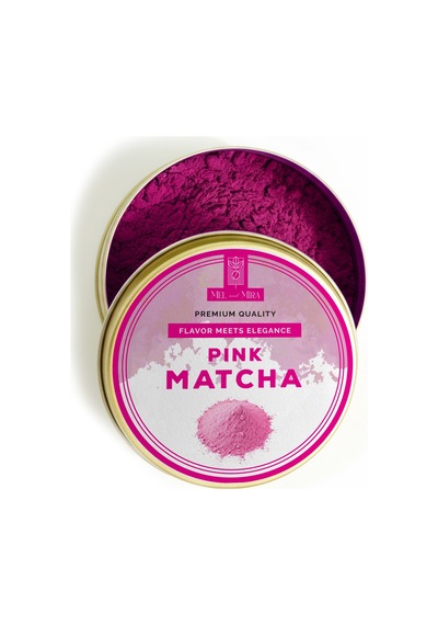 Pink Matcha Powder 25g, Pembe Matcha Tozu Spirulina Superfood