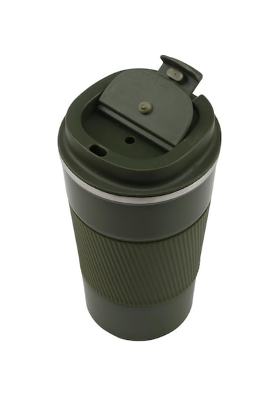 Kişiye Özel 500 Ml Termos Yeşil Ktrm0019 Siyah