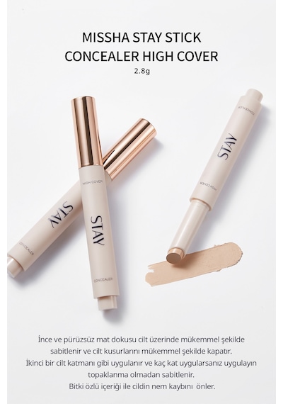 Missha High Cover Stay Stick Concealer 23 Sand