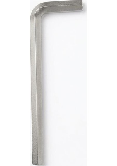 6 Mm L Tipi Çelik Alyan Anahtar - Chrome Vanadium Isıl İşlemli Dayanıklı Altıgen Hex Anahtar
