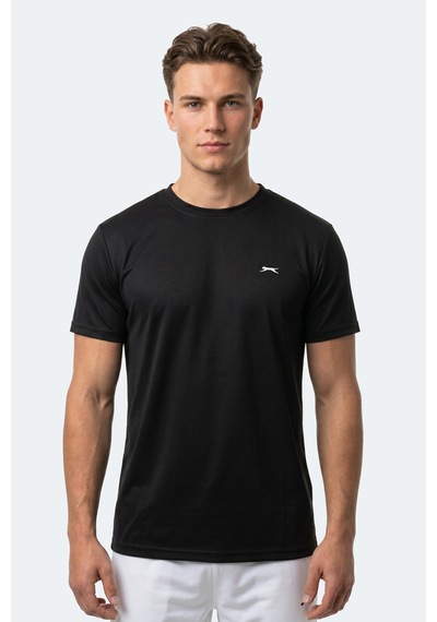 Slazenger Keanu Erkek Siyah Tişört