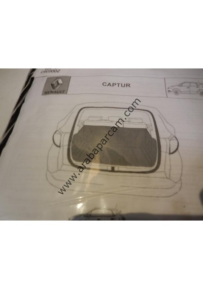 Renault Capture Geçici Bagaj Koruması 8201395219