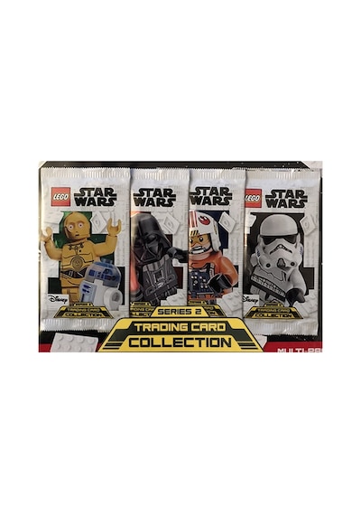Star Wars Koleksiyon Kartları : Star Wars Trading Cards Booster Pack 4 Kapalı Paket Full Set