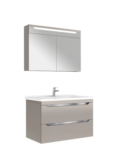 Kale Casilla 100 Cm Vizon Banyo Dolabı Takımı