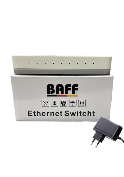 Baff SW-08 8 Port 10/100 Mbps Ethernet Switch
