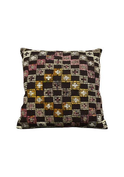 Zehra Abla Halı Yeni El Dokuma Dekoratif Kilim Kırlent Yastık Kılıfı 6234