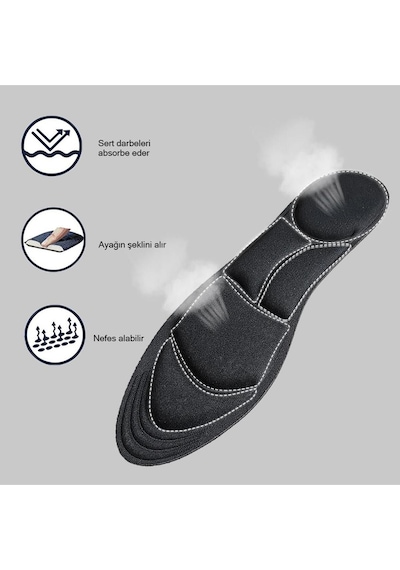 Active Team BC03 Memory Foam, Rahat, Darbe Emici Yumuşak İç Tabanlık
