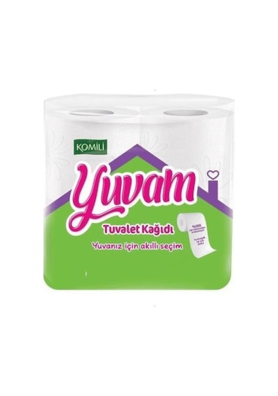 Komili Yuvam Tuvalet Kağıdı 4 Rulo