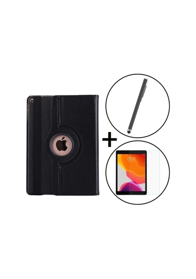 Apple Ipad 10. Nesil 2022 10.9" Uyumlu Standlı Kılıf Ekran Koruyucu Kalem Set Arka Kapak