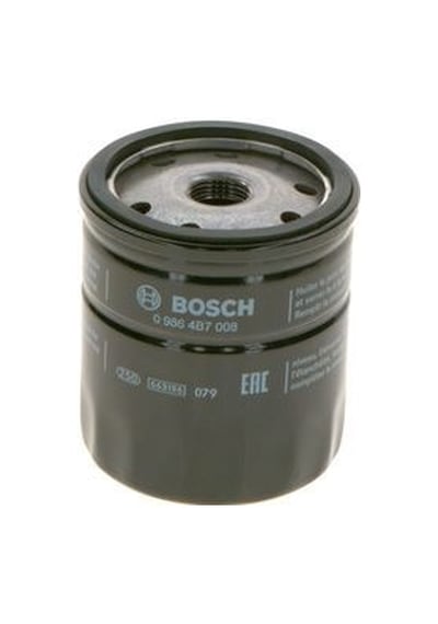 BOSCH 09864B7008 Filtre Yag (Opel:Corsa-Astra F G 1.4 1.6/Lacetti 04-10/Rezzo 05-10) 1109A9 650381 (WC718538)