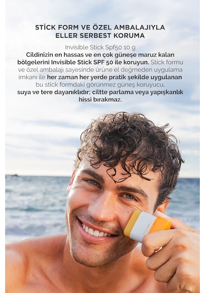 Fotoprotector Invisible Stick Spf50 10 G
