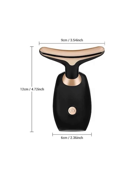 Boyun Cilt Yüz Cihazı Siyah