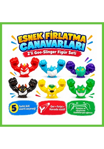 Bezos Meteour Madness Goo Slingers İkili Paket Dmc
