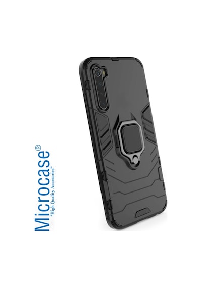Microcase Realme 6 Batman Yüzük Standlı Kılıf