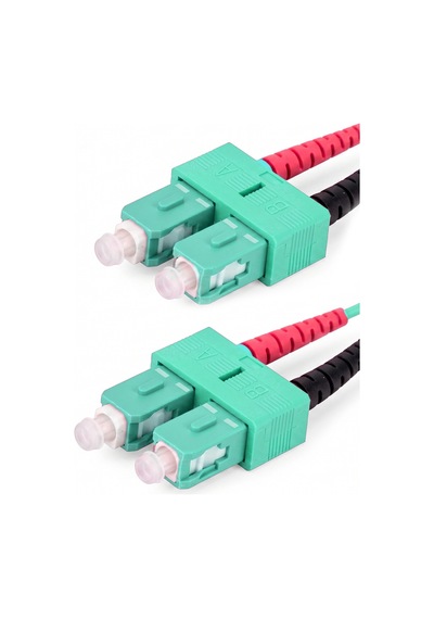 Alfafonet Sc/pc-sc/pc Multimode Om3 Dupleks 10 Metre Fiber Patch Cord