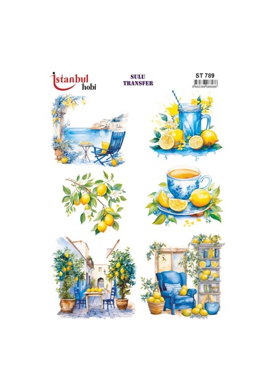 Sulu Transfer Kağıdı 25x35cm St-789