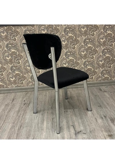 Elma Sandalye 4 Lü Mutfak Sandalyesi Elma Sandalye Gümüş