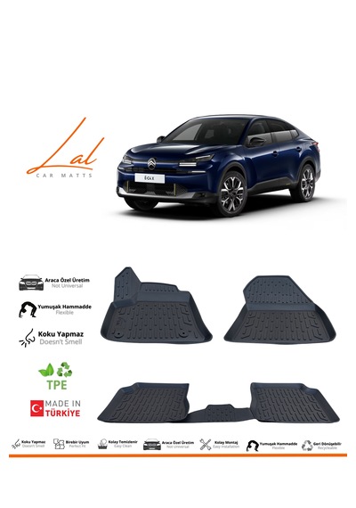 Citroen C4 X Elektrikli 3d Havuzlu Paspas 2023 Ve Sonrası Uyumlu