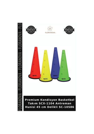 Premium Kondisyon Basketbol Takım Scx-1104 Antreman Hunisi 45 Cm Delikli Sc-10586