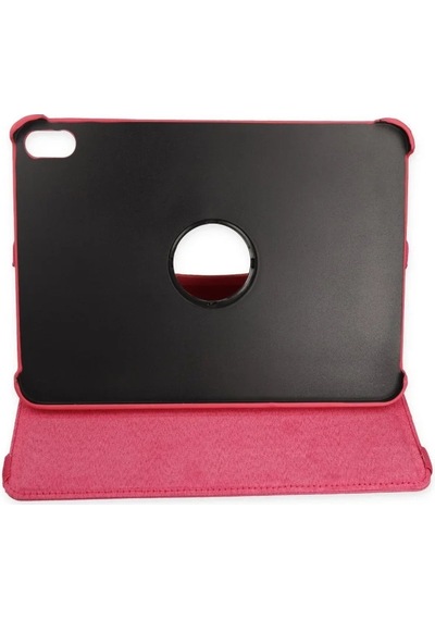 Apple Uyumlu iPad 2022 10.9 10.nesil Kılıf 360 Tablet Deri Kılıf - Pembe Diğer