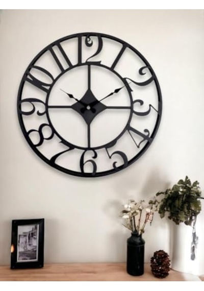 Dm40 Rakamlı Metal 40 Cm Duvar Saati Genel
