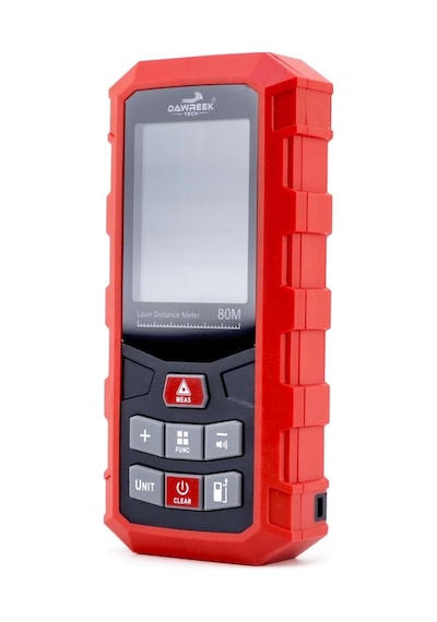 Dawreek Mesafe Ölçer H01 Red 80 Metre Dijital El Tipi Mesafe Ölçüm Cihazı