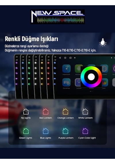 Peugeot 3008-5008 Android 8gb Ram 128gb Rom 8 Çekirdek Multimedya