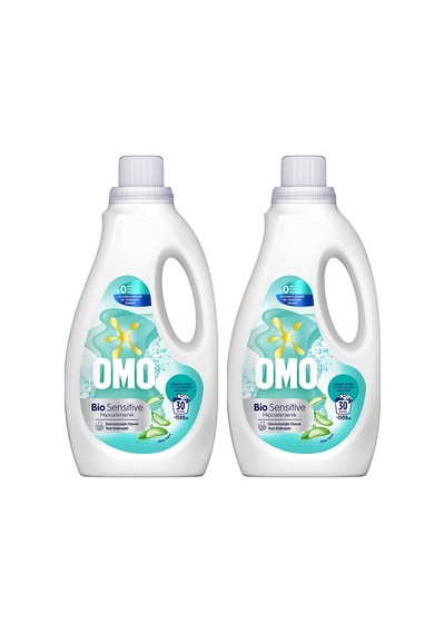 Omo Sıvı Deterjan Bio Sensitive Aloe Vera 1500 Ml X2 Diğer