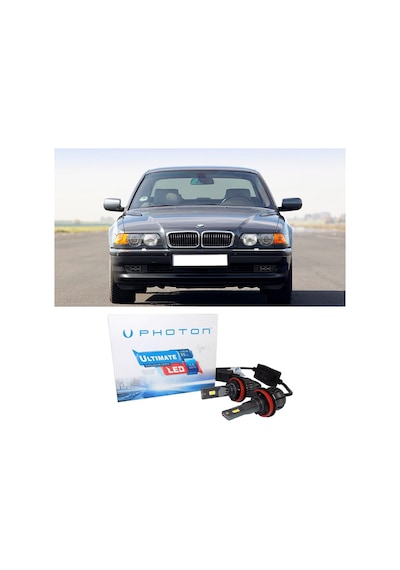 Bmw E38 Led Xenon Kısa Far Ampulü H7 Ultimate Yeni Seri Beyaz 1998-2001