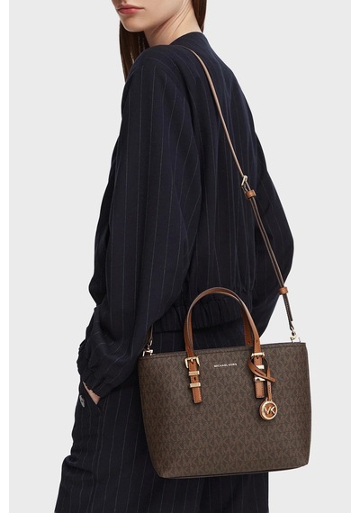 Michael Kors Logolu Çıkarılabilir Askılı Çanta 32s6gqnc0l252 Kadın Çanta 32s6gqnc0l 252 Kahve