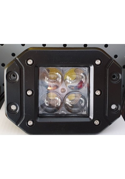 Ducki 3Inc Led 12W 4D Delici Tampon Üzeri Montaj