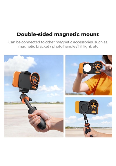 K&f Concept İphone 17 Pro Ve 58 Mm Dişli Filtrelerle Uyumlu, İphone Filtre Montajı Filtre Dahil Değildir
