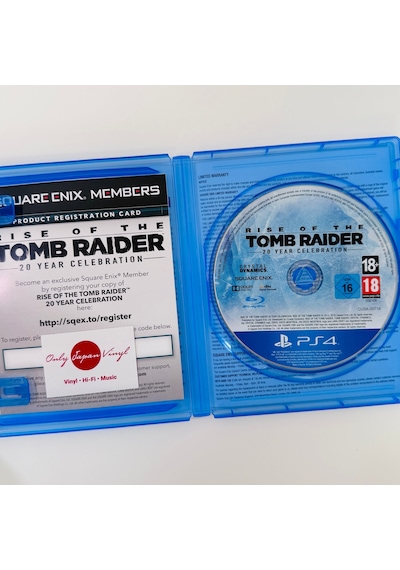 Rise Of The Tomb Raider: 20 Year Celebration Pal Playstation 4