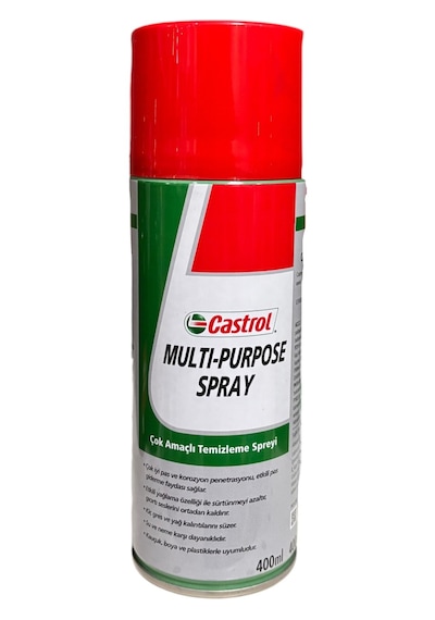 Castrol Çok Amaçlı Temizleme Spreyi 400ml 12x1 Koli 12 Adet